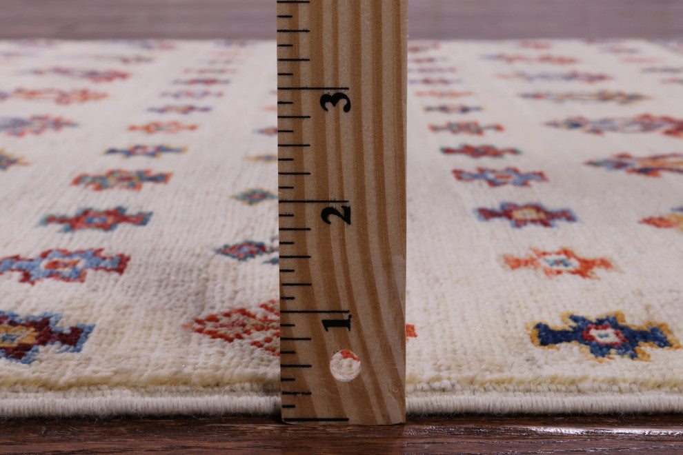 2' 8" X 12' 10" Persian Gabbeh Tribal Hand Knotted Wool Runner Rug Q10828