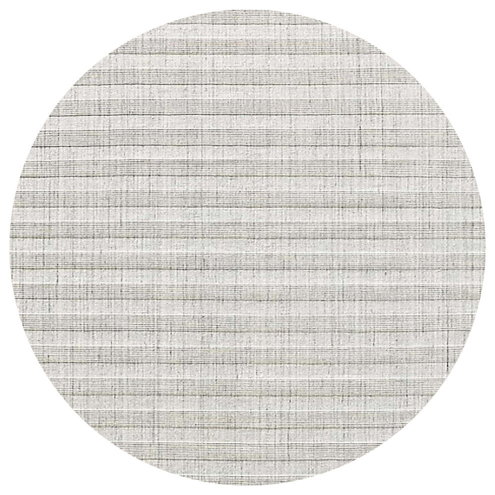 Ahgly Company Indoor Round Mid-Century Modern Area Rugs, 8' Round