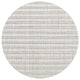 Ahgly Company Indoor Round Mid-Century Modern Area Rugs, 8' Round
