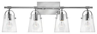 Hinkley Foster Large Four Light Vanity, Chrome