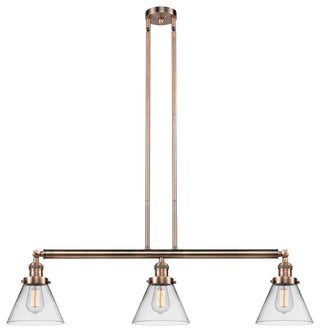 Innovations Lighting 213-Ac-G42-Led 3 Light Dimmable Led Island Light