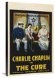 "Charlie Chaplin - The Cure, 1917" Canvas by Hollywood Photo Archive, 20x30"