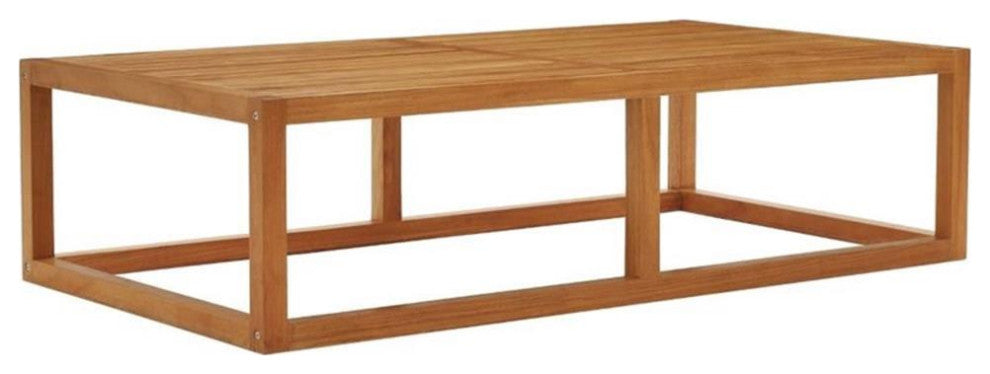 Newbury Outdoor Patio Premium Grade A Teak Wood Coffee Table