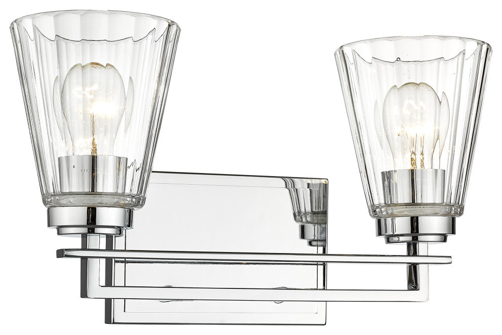 Z-LITE 2-Light Vanity, Chrome