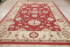 Oushak Oriental Synthetic Traditional Carpet Turkish Area Rug, Red, 10'6"x7'10