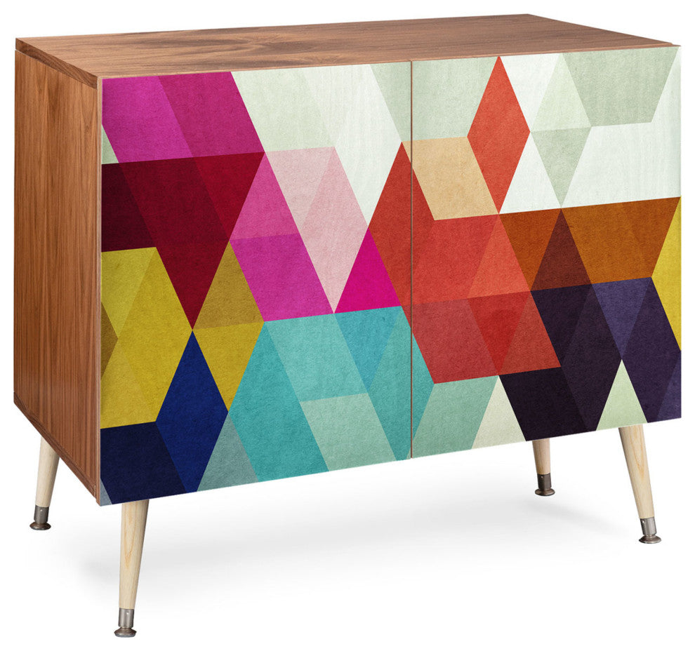 Three of the Possessed Modele 7 Credenza, 38"x20"