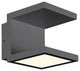 Rail LED Outdoor Wall Mount Graphite Grey Finish