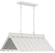 POINT DUMEÂ® Edgecliff Ashelter White Finish Outdoor Hanging Pendant