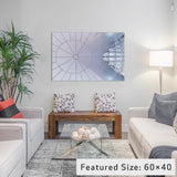 "Mechanical Iris" by Francois Casanova, 26x18x1.5