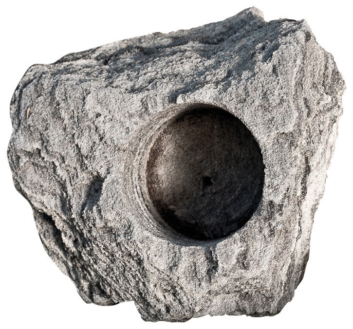 Sierra Artisan One Hole Planter, Silver Gray, Medium