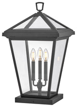 Hinkley Lighting 2557 Alford Place 3 Light 26" Tall Outdoor Post - Museum Black