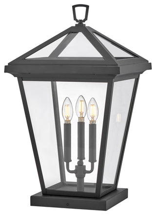 Hinkley Lighting 2557 Alford Place 3 Light 26" Tall Outdoor Post - Museum Black