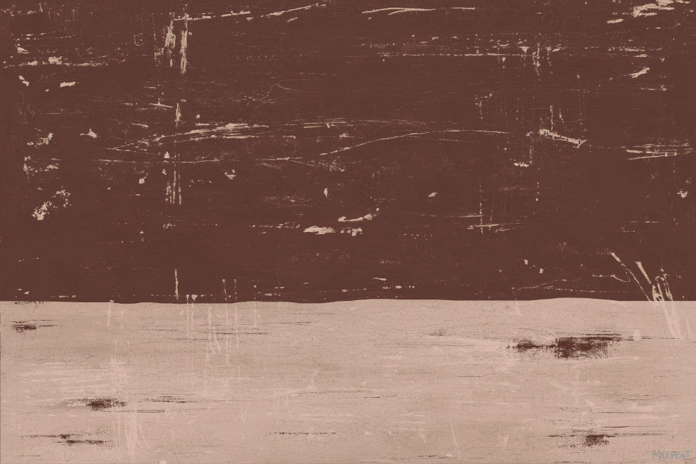"Remote Desert" Painting Print on Wrapped Canvas, 18x12
