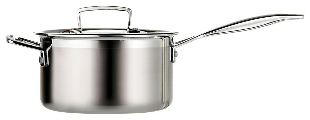 Le Creuset 3-Ply Stainless Steel Saucepan, 20 cm