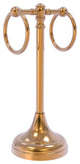 Carolina 2 Ring Guest Towel Stand, Brushed Bronze