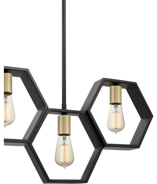Quoizel Bismarck Five Light Island Chandelier BSK540EK