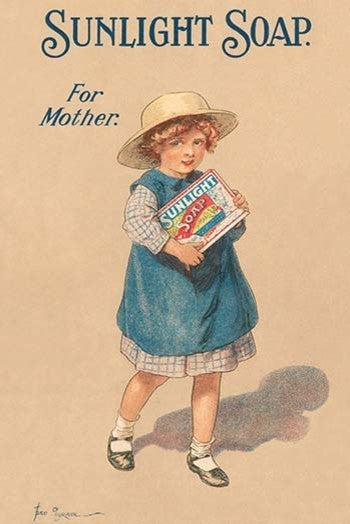 Sunlight Soap for Mother - Canvas Poster 20" x 30"