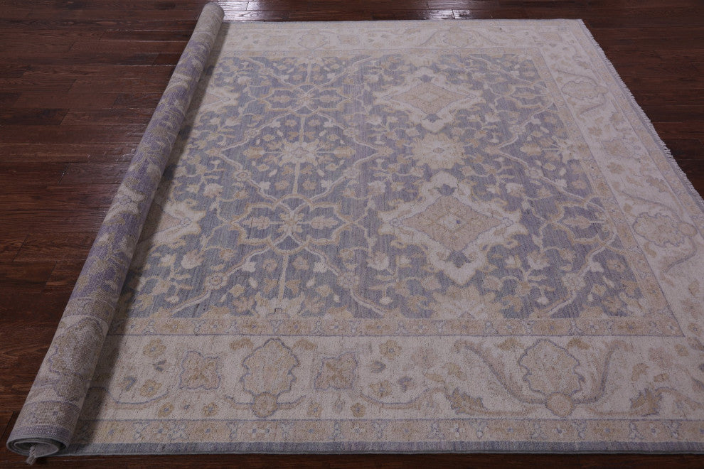Peshawar Handmade Wool Rug 7' 10" X 9' 9" Q10556