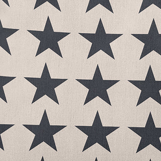 Stars Polyester Indoor/Outdoor Pillow, Blue, 20"x20"