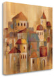 "Old Town II" By Silvia Vassileva, Giclee Print on Gallery Wrap Canvas