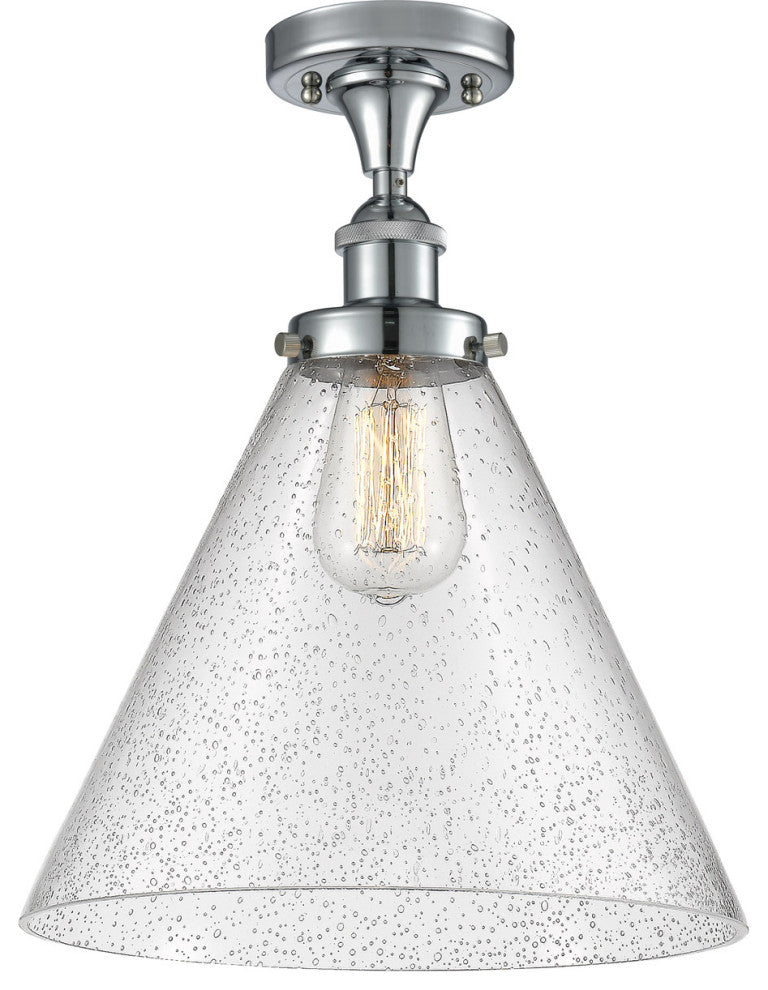 Innovations Lighting 916-1C-PC-G44-L-LED X-Large Cone 1 Light Semi-Flush Mount