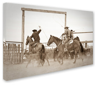 Dan Ballard 'Red Top Ranch' Canvas Art, 47"x30"