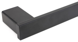 Florence Series Black Bathroom 34in Towel Bar
