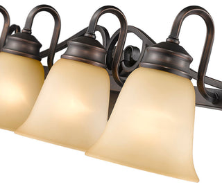 Golden Lighting Belle Meade Rubbed Bronze Vanity Light