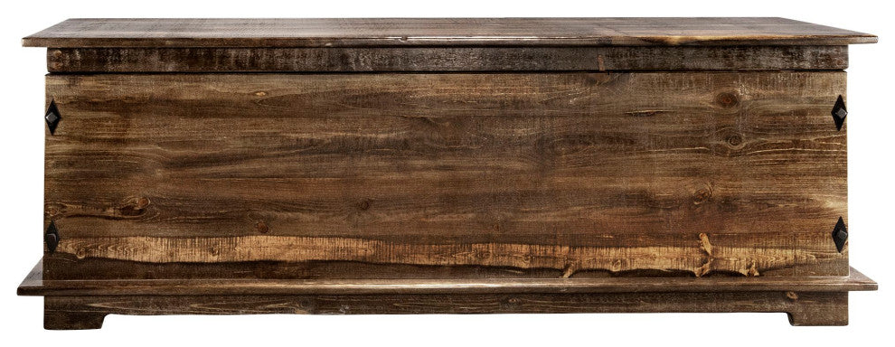 Big Sky Collection Rugged Sawn 5' Blanket Chest, Provincial Stain