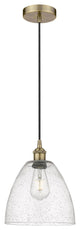 Innovations 616-1P-AB-GBD-94-LED 1-Light Mini Pendant, Antique Brass