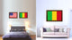 Mali Country Flag Canvas Print, 19"x27"