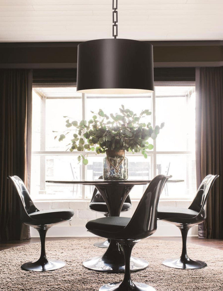 Crystorama Lighting Group 8683 Alston 12"W Pendant - Matte White / Antique Gold