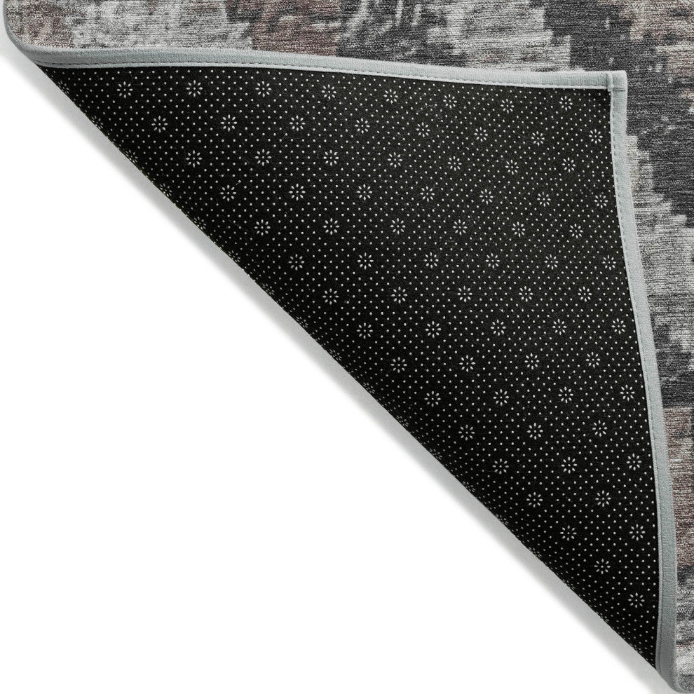 Machine Washable Indoor/Outdoor Chantille ACN1890 Taupe 8' x 10' Rug