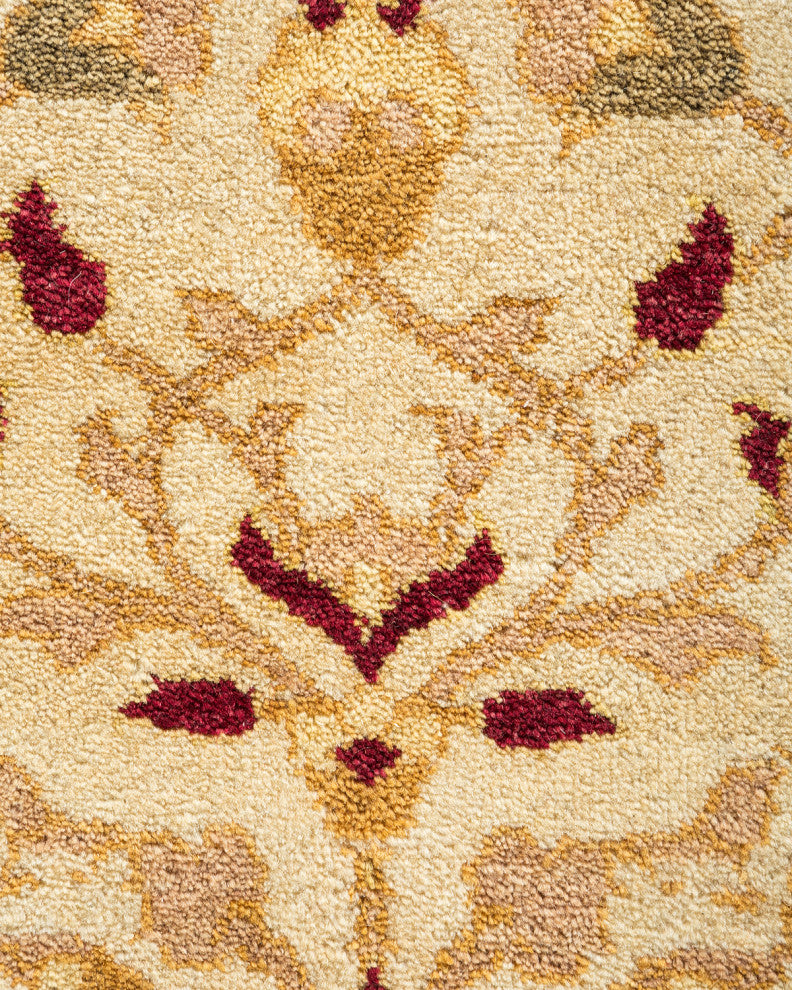 Mogul, One-of-a-Kind Hand-Knotted Area Rug Ivory, 9'4"x16'10"