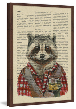 "Scotch Whisky History" Framed Painting Print, 24"x36"