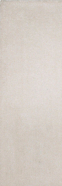 Bliss 1550 Ivory Shag, 2'3"x7'6" Runner