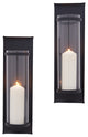 Pillar Candle Sconces, Set of 2