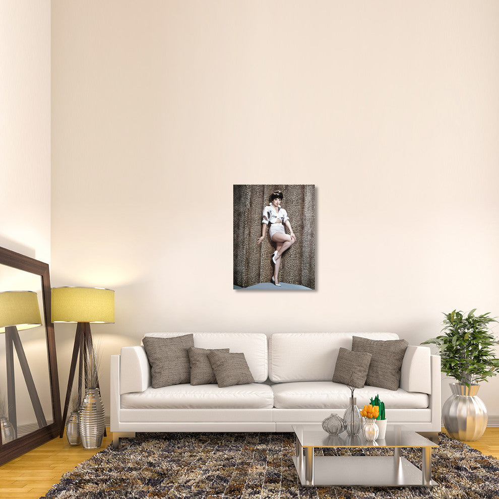 "Joan Collins" Stretched Canvas Giclee by Hollywood Photo Archive, 28x36"