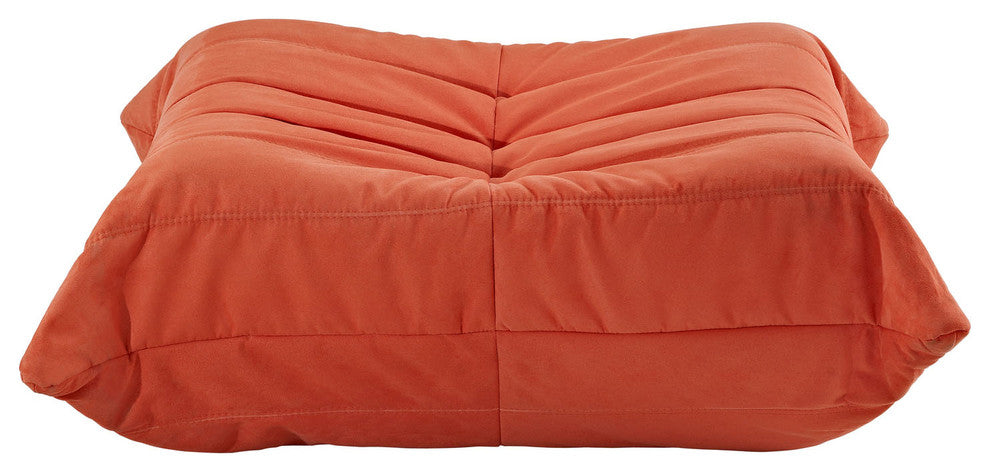 Waverunner Ottoman in Orange