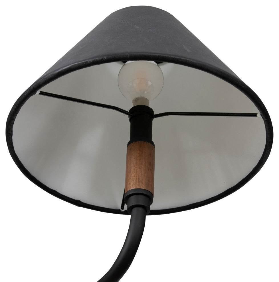 Cullen Linear Double Pendant-Black