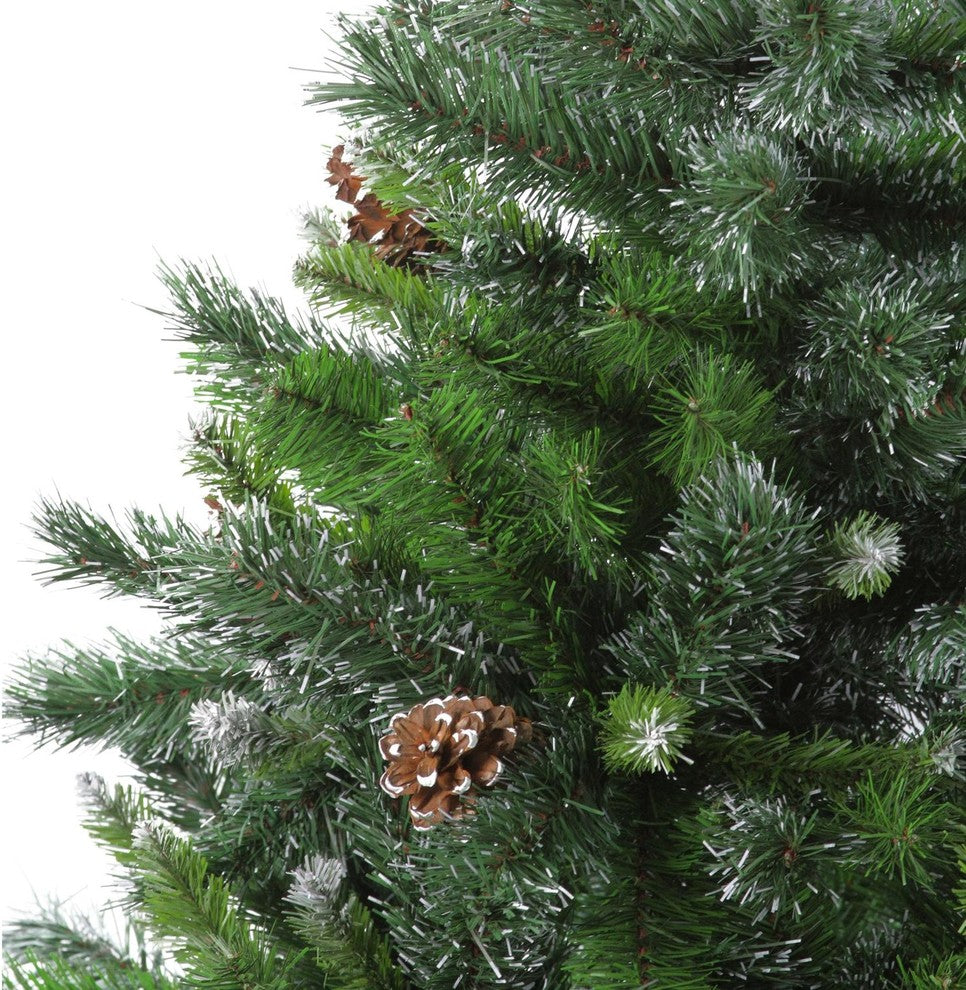 4' Delta Pine with Pine Cones Christmas Tree