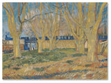 Van Gogh 'The Blue Train' Canvas Art, 24 x 18