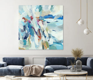 Joyous Expansion - 54 x 54 by Randy Hibberd