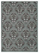 Linon Elegance England Power Loomed Polypropylene 5'x7'3" Rug in Turquoise Blue