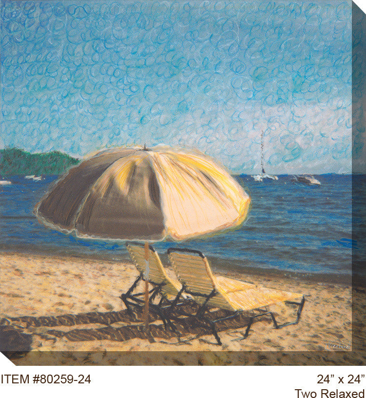 Two Relaxed Outdoor Art
