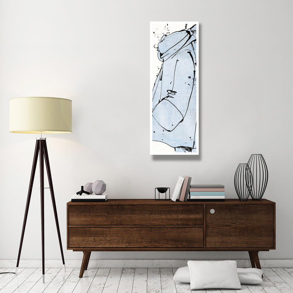 "Fashion Strokes VI Pastel" Digital Paper Print by Anne Tavoletti, 20"x56"