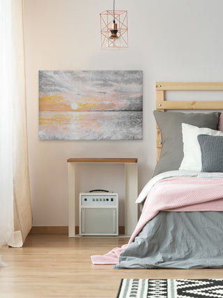 "Dusky Sunset" Painting Print on Wrapped Canvas, 60"x40"