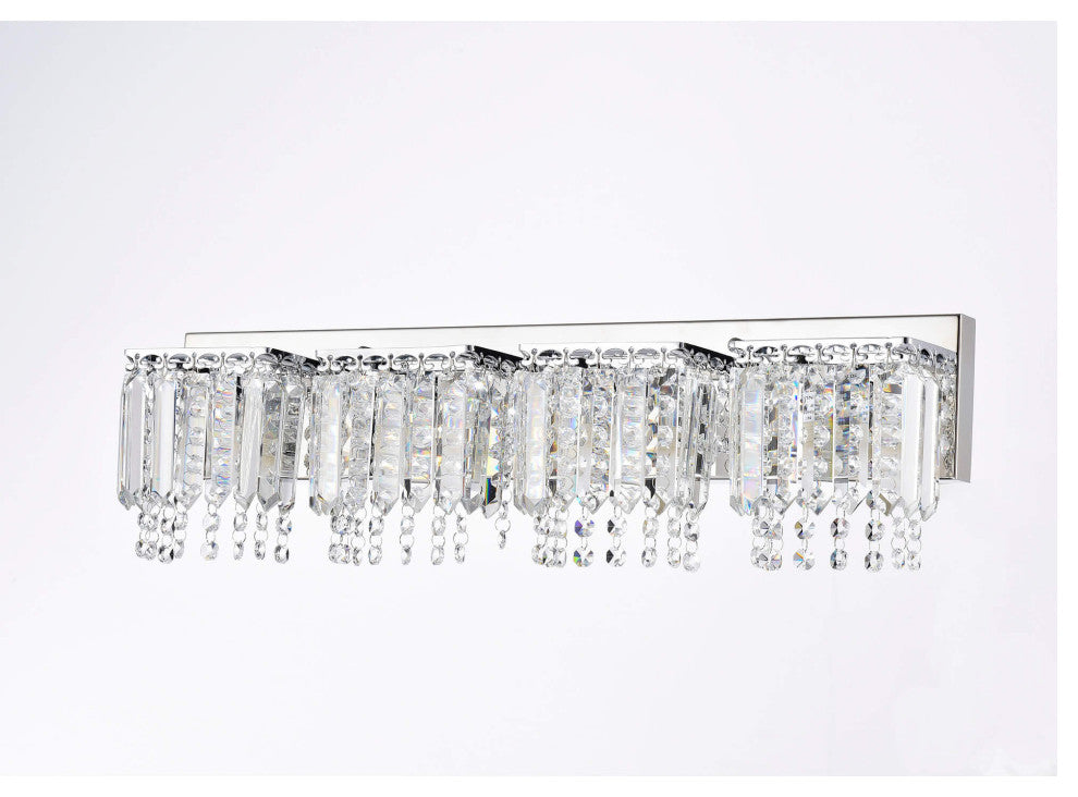 Belle 4-light Crystal Strand Wall Sconce