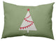 Garland Tree Decorative Throw Pillow, Sage Green, 14"x20"