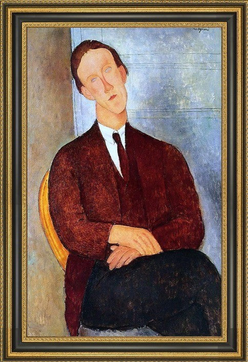Amedeo Modigliani Portrait Morgan Russell